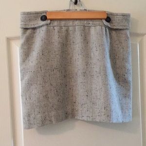 Sexy wool mini skirt (The Limited)